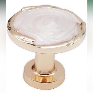 ECREW 2 Pieces Cabinet Round Knob Drawer Kitchen Pulls Cupboard Door Handle